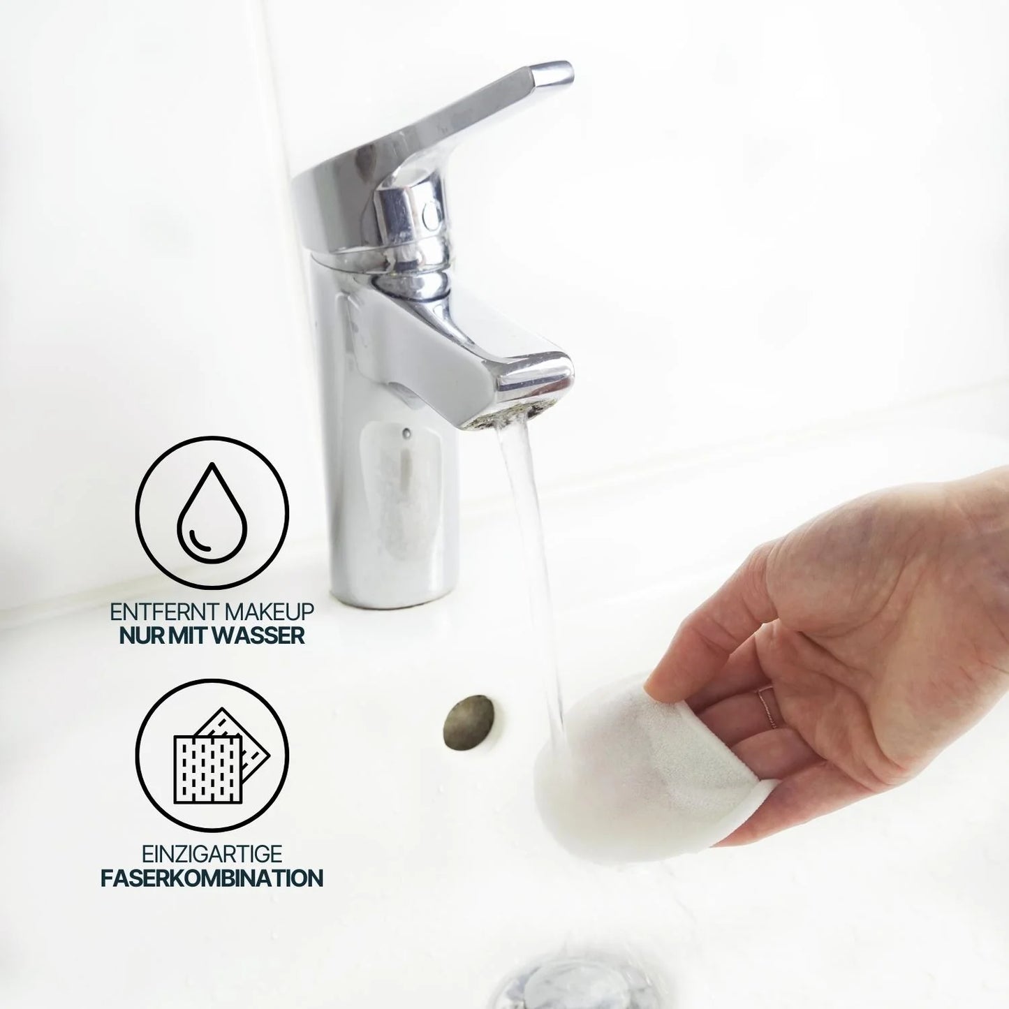 Waschbare Premium Abschminkpads aus Bambus