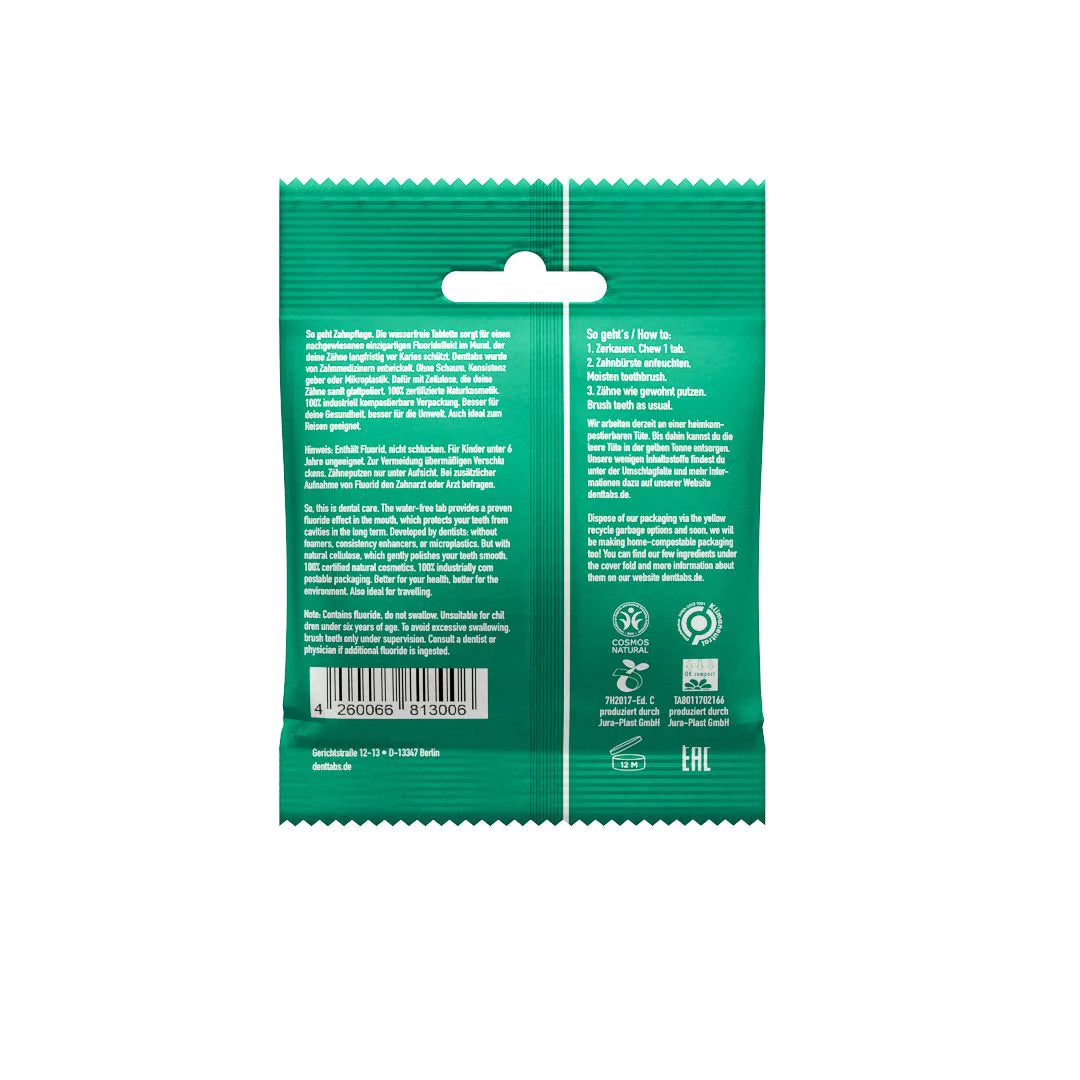 Zahnputztabletten Mint (125 Stück)