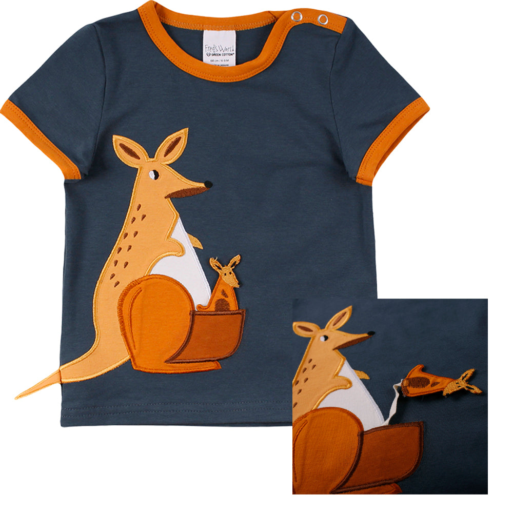 T-Shirt von Fred's World mit gestickter Applikation