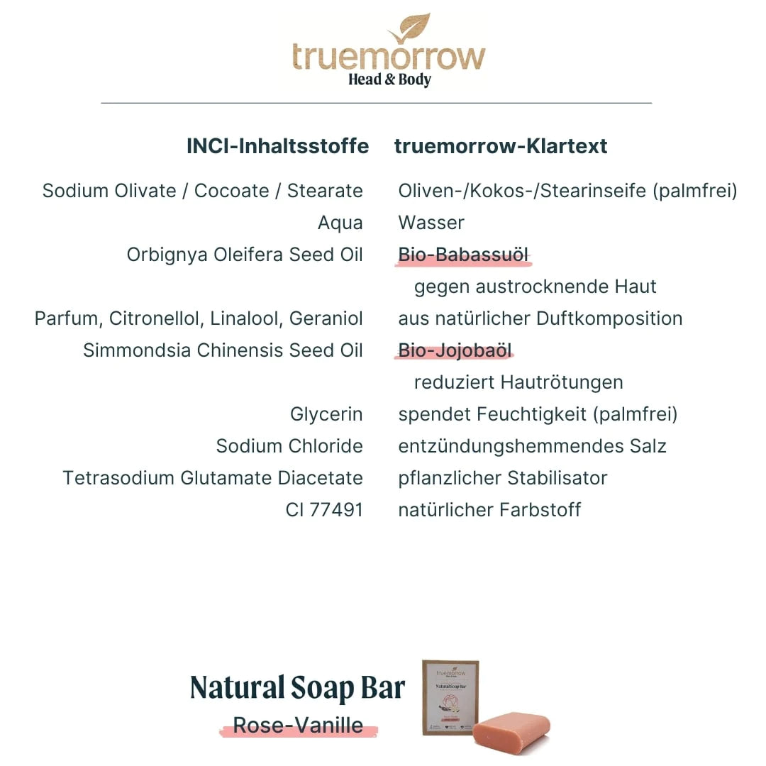 Natural Soap Bar - Natürliche Hand- und Hautpflegeseife