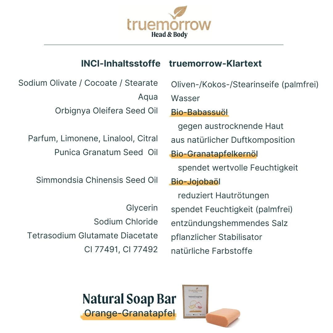 Natural Soap Bar - Natürliche Hand- und Hautpflegeseife